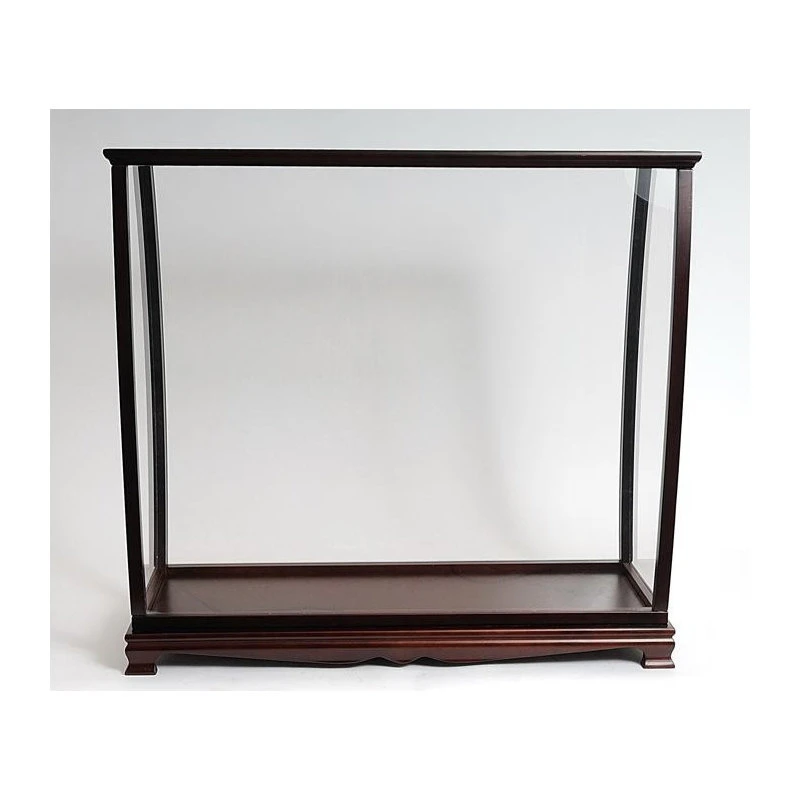 EuroLuxHome Display Case Traditional Antique For Tall Ship Medium Glass Wooden 2 EuroLuxHome Display Case Traditional Antique For Tall Ship Medium Glass Wooden - Image 2