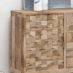 GDFStudio Zona Mid-Century Modern Handcrafted Sideboard, Mango Wood, 3 Drawer/2 Doors 10 GDFStudio Zona Mid-Century Modern Handcrafted Sideboard, Mango Wood, 3 Drawer/2 Doors -NovaSolo Shop 022119040f9068dc 7395 w800 h800 b0 p0