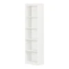 South Shore Furniture South Shore Axess 5-Shelf Narrow Bookcase In Pure White