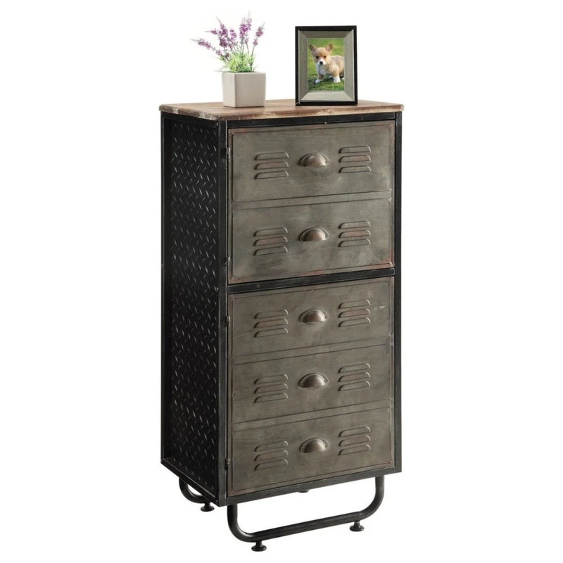 4D Concepts Locker Collection 2 Door Bookcase 1 4D Concepts Locker Collection 2 Door Bookcase