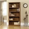 Sauder Select 5 Shelf Bookcase In Oiled Oak