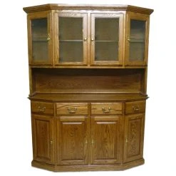 Forest Designs Furniture Traditional Angled Buffet (Hutch Sold Separately)