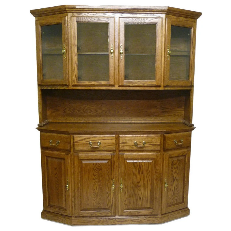 Forest Designs Furniture Traditional Angled Buffet (Hutch Sold Separately) 1 Forest Designs Furniture Traditional Angled Buffet (Hutch Sold Separately)