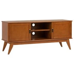Simpli Home Ltd. Draper Mid Century Low TV Media Stand