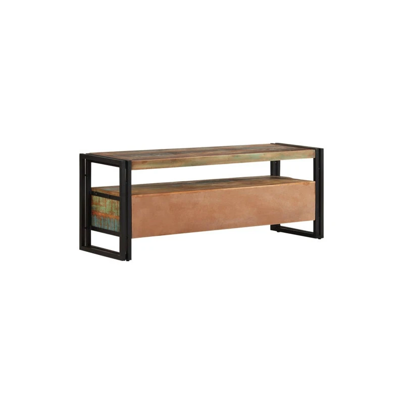 Vida XL International B.V. VidaXL TV Cabinet Solid Reclaimed Wood Display Stand Entertainment Center Unit 4 Vida XL International B.V. VidaXL TV Cabinet Solid Reclaimed Wood Display Stand Entertainment Center Unit - Image 4