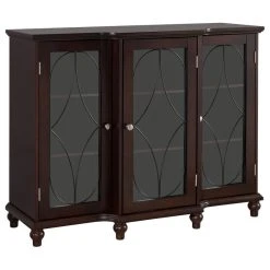 Pilaster Designs Boyce Wood Buffet, Cherry