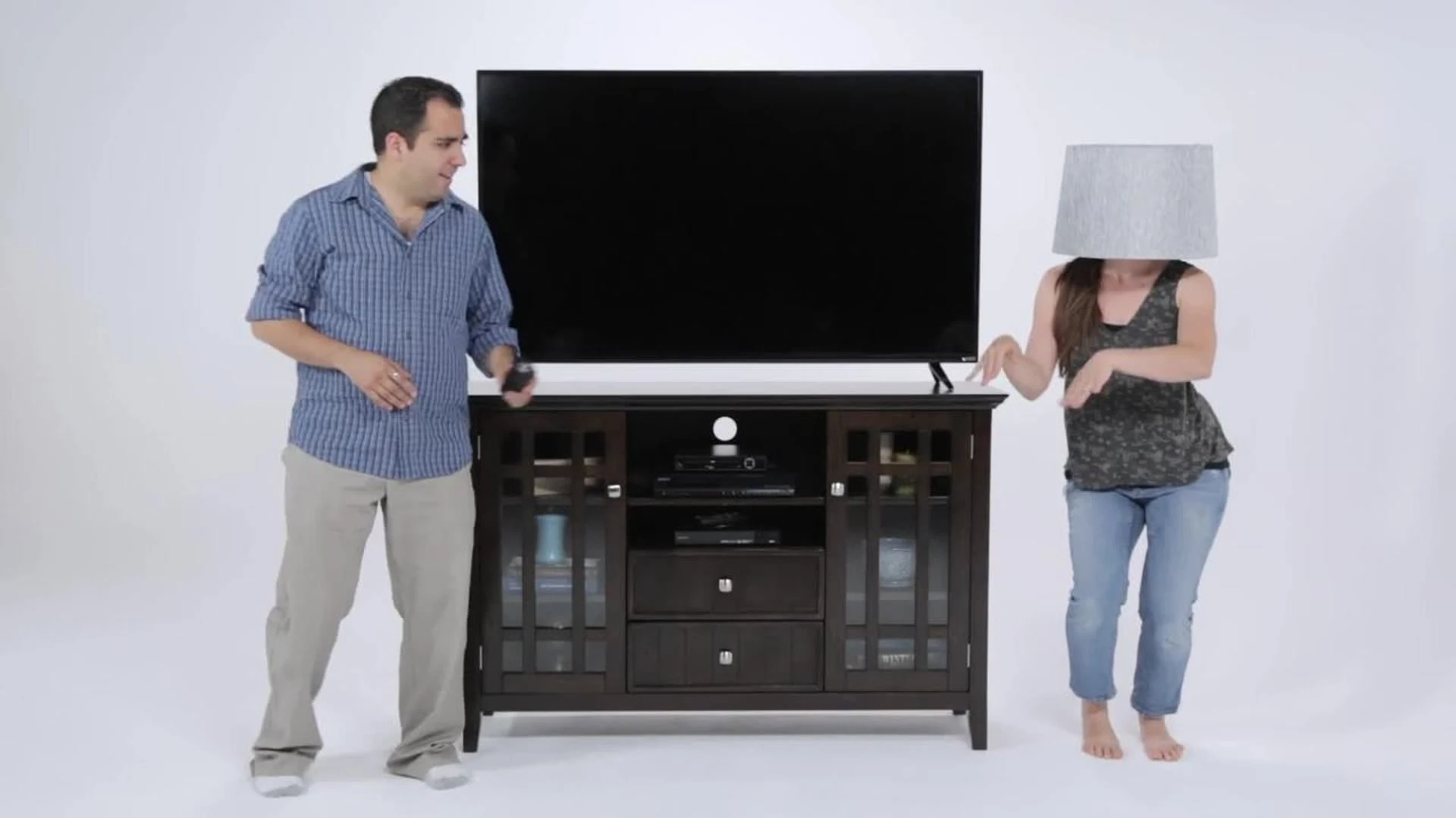 Simpli Home Ltd. Bedford Tall TV Media Stand - Image 2