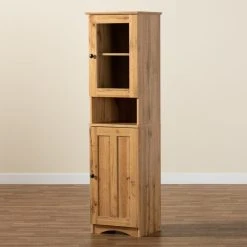 Wholesale Interiors Lauren Modern Oak Brown Finished Wood Buffet And Hutch Kitchen Cabinet -NovaSolo Shop 17b1b5610225a5b2 8822 w800 h800 b0 p0
