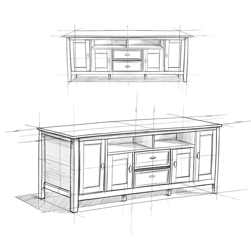 Simpli Home Ltd. Warm Shaker 72 Inch TV Media Stand 7 Simpli Home Ltd. Warm Shaker 72 Inch TV Media Stand - Image 7