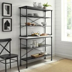 Crosley Madeleine Baker's Rack Console And Hutch 16 Crosley Madeleine Baker's Rack Console And Hutch -NovaSolo Shop 1ba19f020fe27d79 0026 w800 h800 b0 p0