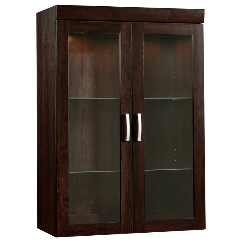 Sauder Office Port Hutch In Dark Alder - Image 4