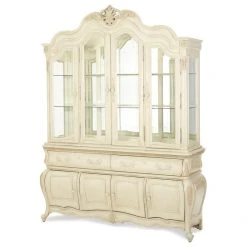 Michael Amini AICO Lavelle China With Buffet, Blanc 54005-6-04