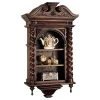 Design Toscano AF2104 Charles II Wall Curio Cabinet