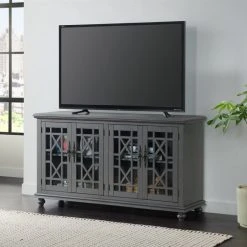 Martin Svensson Home Palisades 63-inch TV Stand, Grey -NovaSolo Shop 2591aee9019ba548 5299 w800 h800 b0 p0