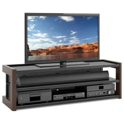 CorLiving Distribution LLC Milan 60" Quick Click TV And Component Bench
