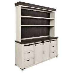 Jofran Madison County Hutch Server - Vintage White