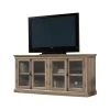 Sauder Barrister Lane Engineered Wood Storage Credenza In Salt Oak