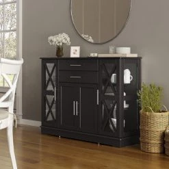 Belleze Ryland 47" Wood Storage Sideboard Buffet Cabinet Console Table, Espresso 8 Belleze Ryland 47" Wood Storage Sideboard Buffet Cabinet Console Table, Espresso -NovaSolo Shop 2ff1560602c2ad6d 3715 w800 h800 b0 p0