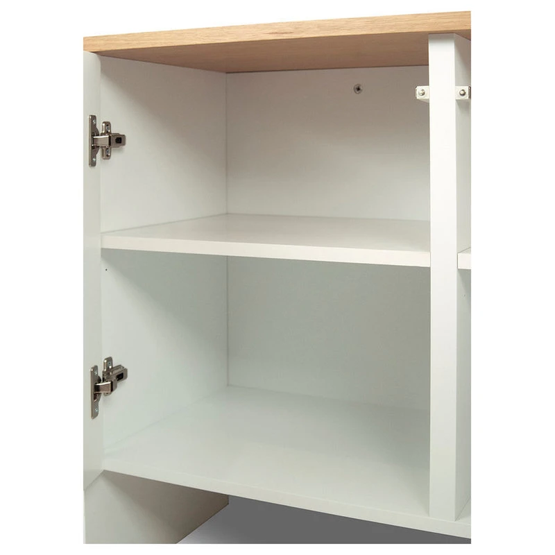 TEMAHOME Edge Sideboard, White And Oak 6 TEMAHOME Edge Sideboard, White And Oak - Image 6