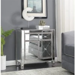 Convenience Concepts Gold Coast Vineyard Mirrored Glass Cabinet- Weathered Gray 7 Convenience Concepts Gold Coast Vineyard Mirrored Glass Cabinet- Weathered Gray -NovaSolo Shop 38218ee90b96a600 3971 w800 h800 b0 p0