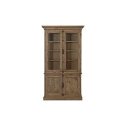 Magnussen Home Furnishings Magnussen Willoughby China Cabinet In Weathered Barley