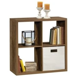 Sauder Engineered Wood 4-Cube Organizer In Rural Pine Finish 7 Sauder Engineered Wood 4-Cube Organizer In Rural Pine Finish -NovaSolo Shop 3a01774e0389477d 9402 w800 h800 b1 p0
