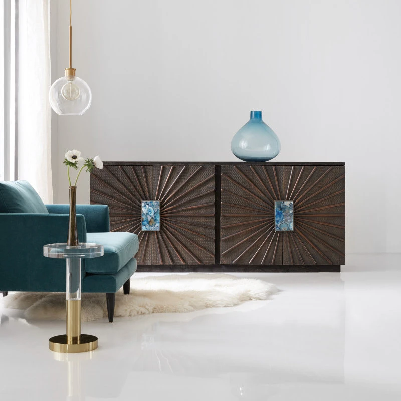 Hooker Furniture Melange Tara Credenza 4 Hooker Furniture Melange Tara Credenza - Image 4