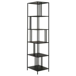 Henn&Hart 18" Blackened Bronze Metal Bookcase 8 Henn&Hart 18" Blackened Bronze Metal Bookcase -NovaSolo Shop 4091595f01ae470d 1938 w800 h800 b1 p0