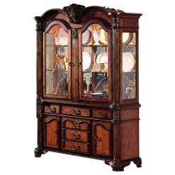 Acme Furniture ACME Chateau De Ville Hutch And Buffet, Cherry