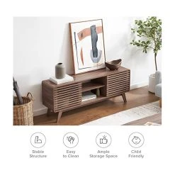 MopioInc Mopio Ensley Mid-Century Modern TV Stand, 59" Tall TV Stand 9 MopioInc Mopio Ensley Mid-Century Modern TV Stand, 59" Tall TV Stand -NovaSolo Shop 45f11cd202871a06 7718 w800 h800 b0 p0