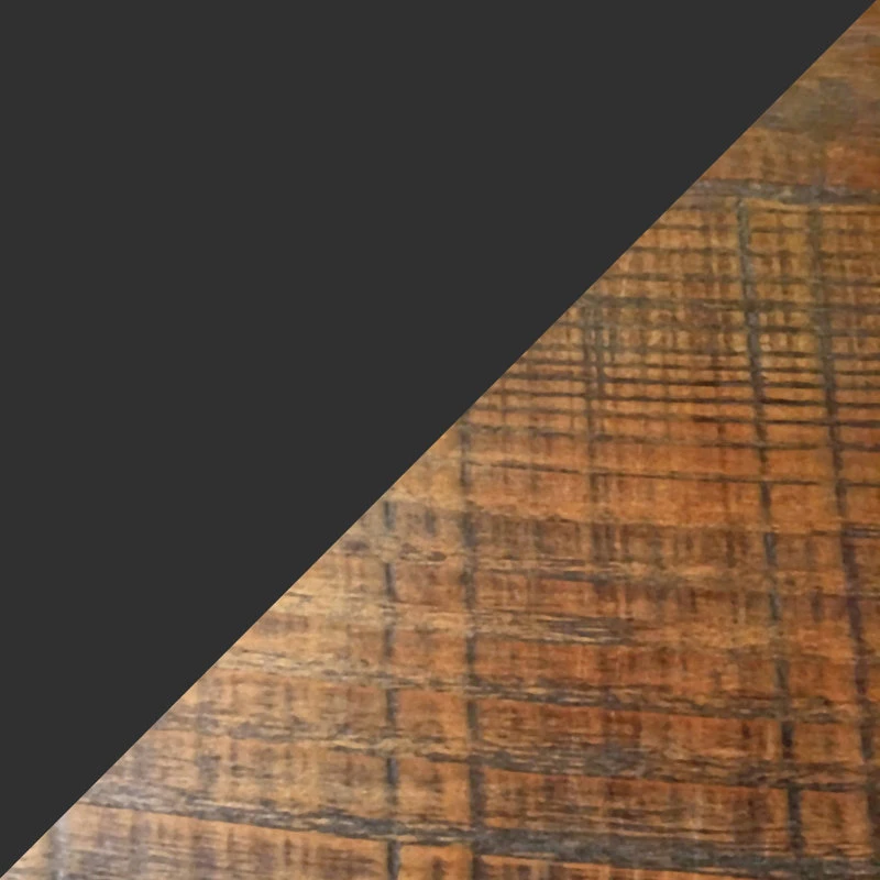 Bolton Furniture, Inc. Pomona 31"H 2-Shelf Metal And Solid Wood Under-Window Bookcase - Image 5