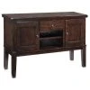 Ashley Furniture Industries Haddigan Dining Room Server, Casual Style, Dark Brown