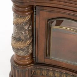 Michael Amini Villa Valencia China Cabinet, Classic Chestnut -NovaSolo Shop 4e015da302602f6b 2558 w800 h800 b0 p0