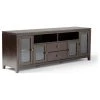 Simpli Home Ltd. Cosmopolitan 72 Inch Wide TV Media Stand