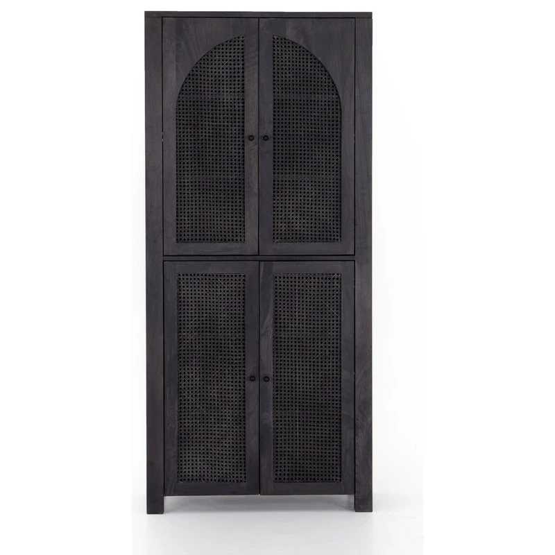Four Hands Tilda Cabinet, Black Wash Mango 6 Four Hands Tilda Cabinet, Black Wash Mango - Image 6