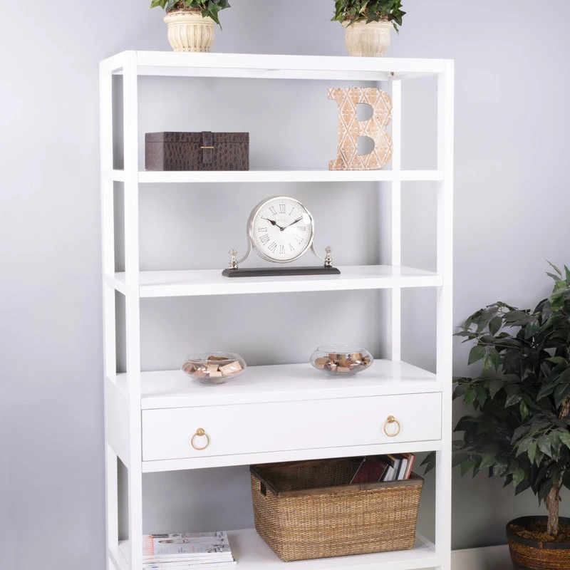 Butler Specialty Company Lark Wood Bookshelf, White - Image 8