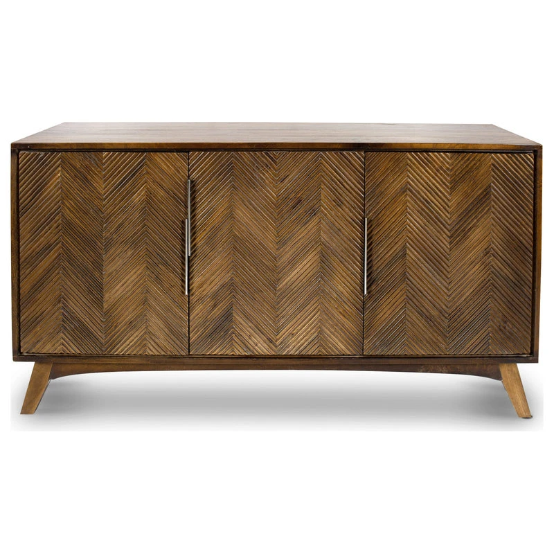 Poly & Bark Poly And Bark Seine Sideboard, Walnut