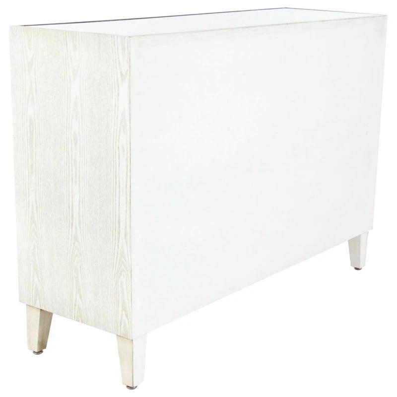 Brimfield & May Modern White Wood Cabinet 39886 6 Brimfield & May Modern White Wood Cabinet 39886 - Image 6