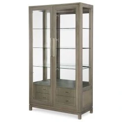 Legacy Classic Highline Bunching Display Cabinet, Greige
