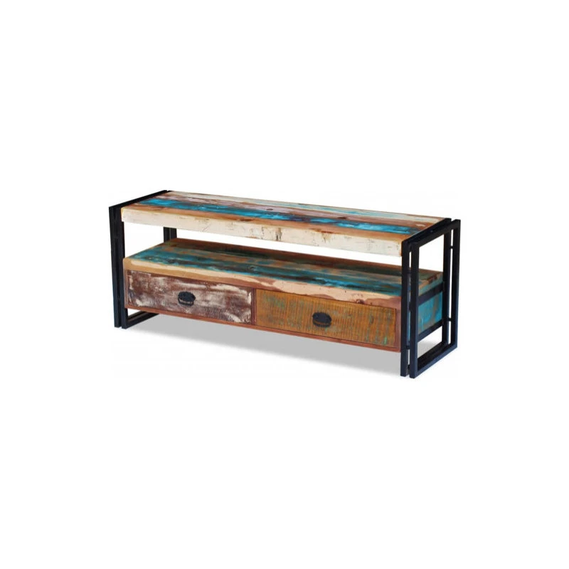 Vida XL International B.V. VidaXL TV Cabinet Solid Reclaimed Wood Display Stand Entertainment Center Unit 10 Vida XL International B.V. VidaXL TV Cabinet Solid Reclaimed Wood Display Stand Entertainment Center Unit - Image 10