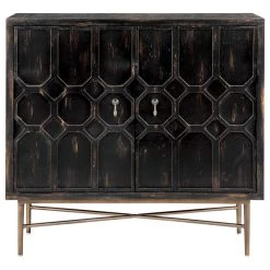 Olliix Madison Park Hanley Distressed 2-Door Accent Chest Cabinet, Black 13 Olliix Madison Park Hanley Distressed 2-Door Accent Chest Cabinet, Black -NovaSolo Shop 5f21f0640faae255 3581 w800 h800 b1 p0