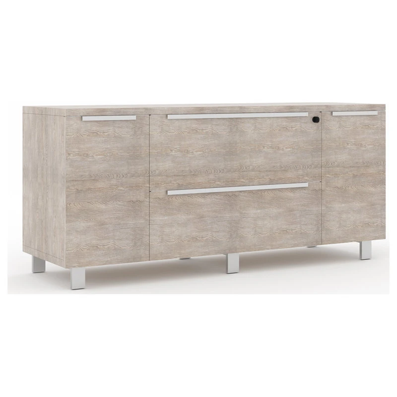 Unique Furniture K123 Credenza, Gray 2 Unique Furniture K123 Credenza, Gray - Image 2