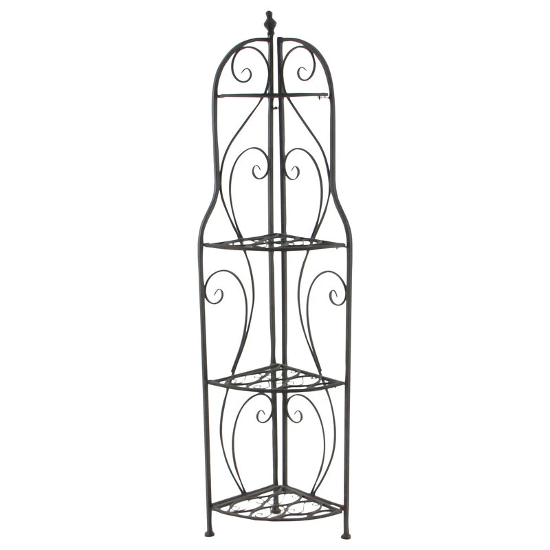 Brimfield & May Traditional Black Metal Bakers Rack 63377 - Image 3