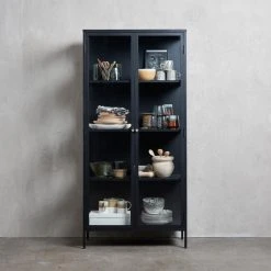 Unique Furniture Glass & Metal Display Cabinet, Tall 18 Unique Furniture Glass & Metal Display Cabinet, Tall -NovaSolo Shop 6791fedd027d1d29 5662 w800 h800 b0 p0