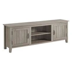 Walker Edison 70" Modern Farmhouse TV Stand - Gray Wash