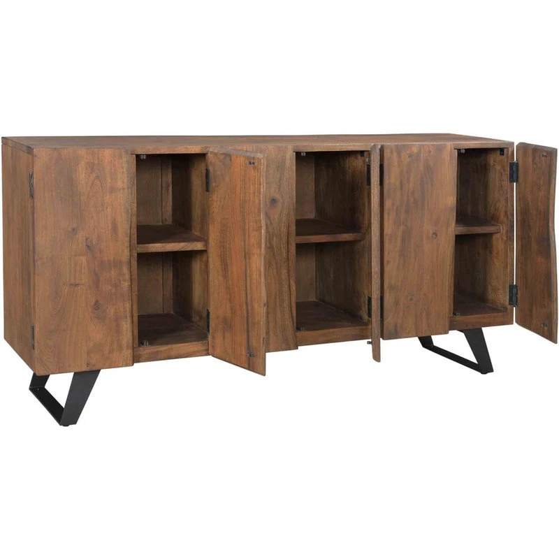 Coast To Coast Imports, LLC 6-Door Sideboard - Image 4