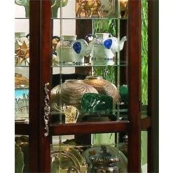 Beaumont Lane Corner Curio Cabinet In Medallion Cherry 8 Beaumont Lane Corner Curio Cabinet In Medallion Cherry -NovaSolo Shop 6d81876d0913b7ca 2938 w800 h800 b0 p0
