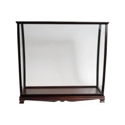 EuroLuxHome Display Case Traditional Antique For Tall Ship Medium Glass Wooden