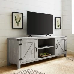 Walker Edison 70" Modern Engineered Wood TV Stand In Stone Gray 9 Walker Edison 70" Modern Engineered Wood TV Stand In Stone Gray -NovaSolo Shop 6fb16c660f6e1c55 7347 w800 h800 b0 p0