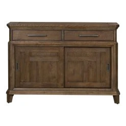 Liberty Furniture Industries, Inc Artisan Prairie Dark Brown Sliding Door Buffet